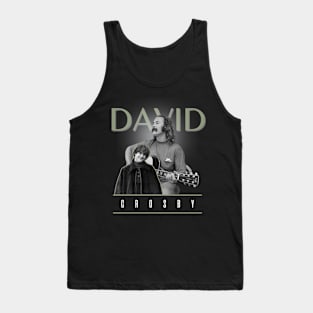 David crosby +++ 70s retro style Tank Top